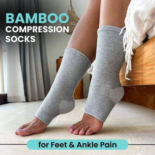 QBI Bamboo Compression Socks (Buy 1 Get 1 Free)