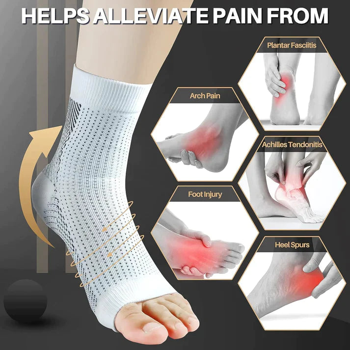 QBI Fast Pain Relief Compression Socks (Buy 1 Get 1 Free)