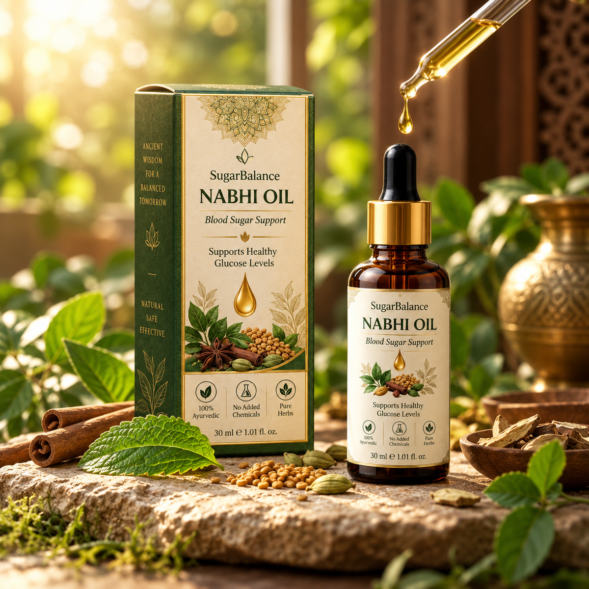 Sugar Balance Nabhi Oil