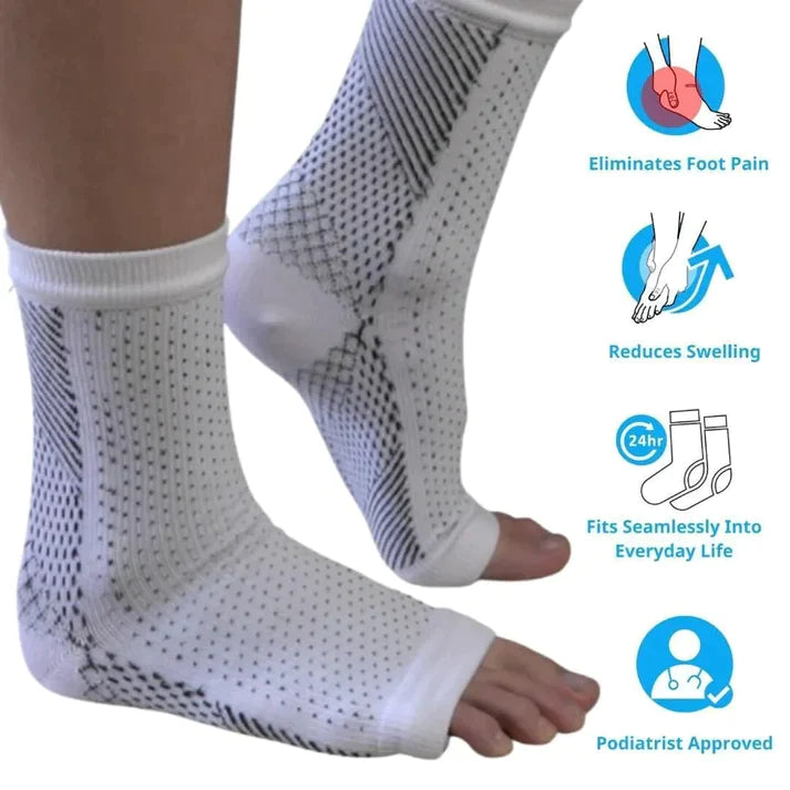 QBI Fast Pain Relief Compression Socks (Buy 1 Get 1 Free)