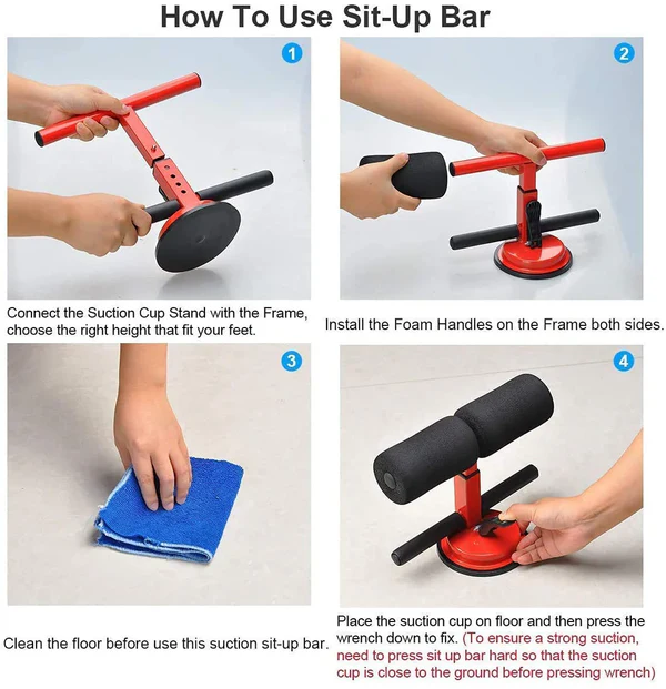QBI® Sit-Up Bar 2.0 ( With 1 Year Warranty )