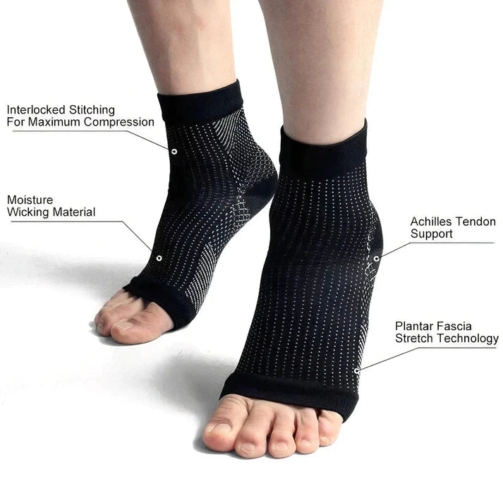 QBI Fast Pain Relief Compression Socks (Buy 1 Get 1 Free)