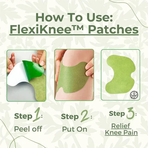 WellKnee™ - Natural Knee Pain Relief Patches
