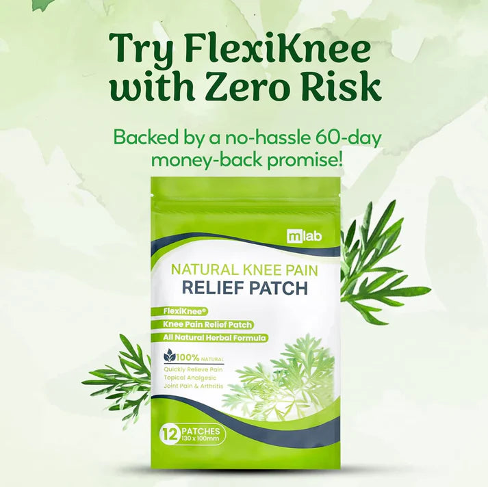 WellKnee™ - Natural Knee Pain Relief Patches