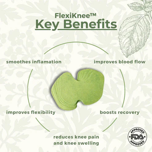 WellKnee™ - Natural Knee Pain Relief Patches