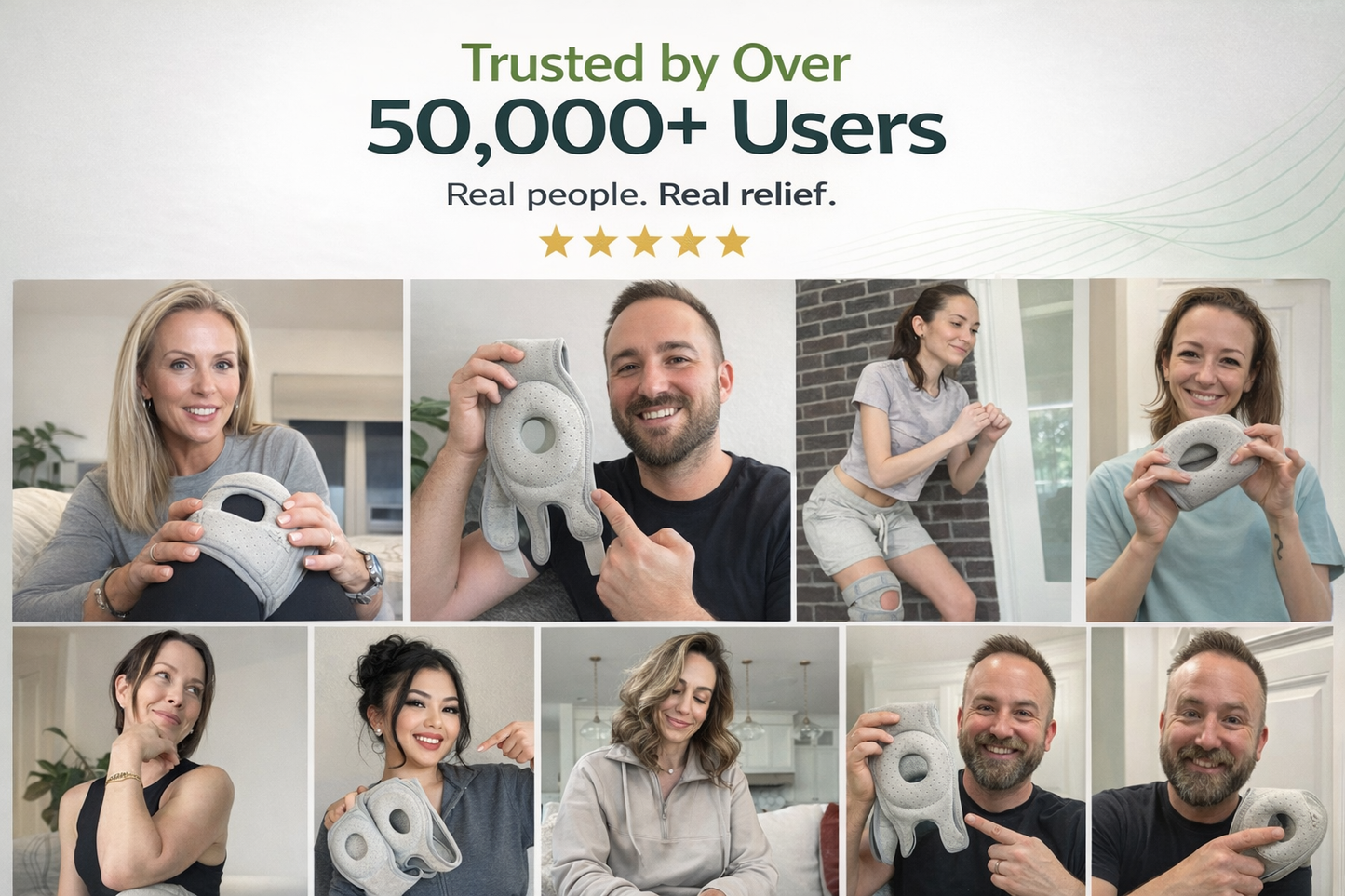 Evorola™ Knee Pain Relief Stabilizer ( BUY 1 GET 1 FREE )