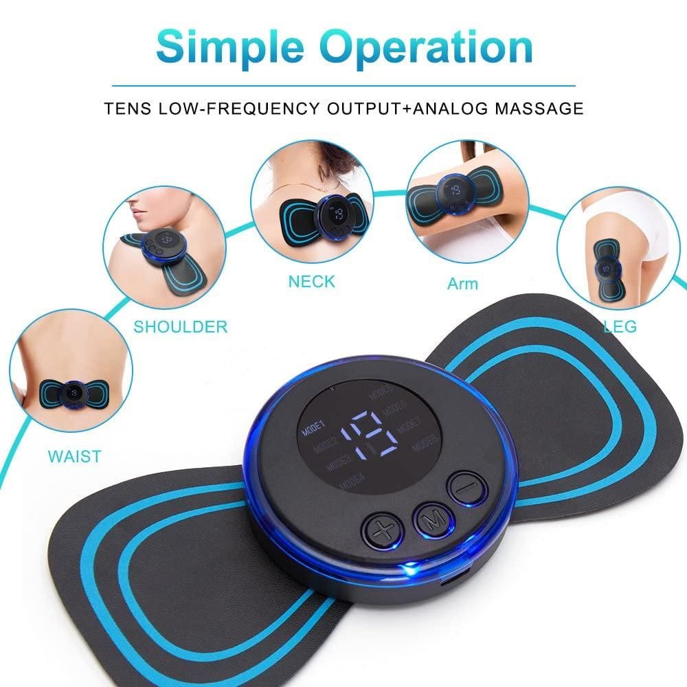 Mini Butterfly Massager - Device for relieving muscle pain