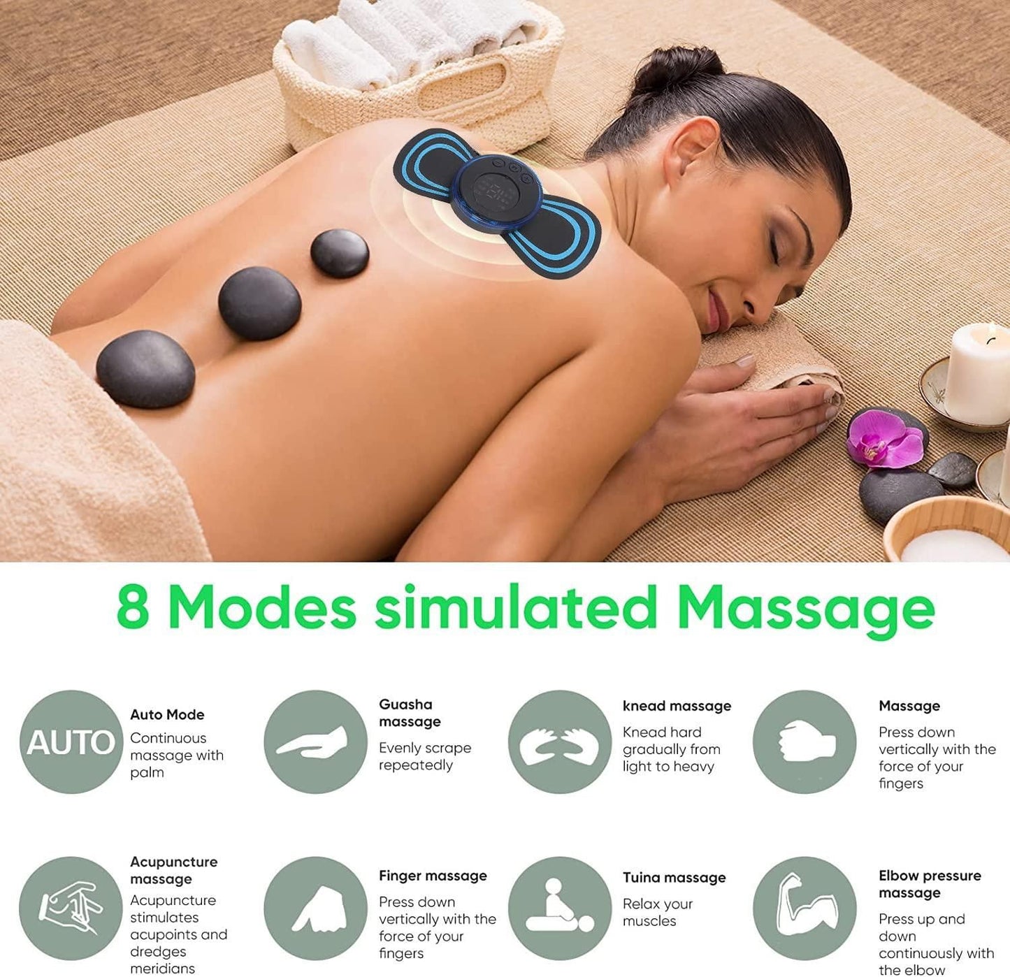 Mini Butterfly Massager - Device for relieving muscle pain