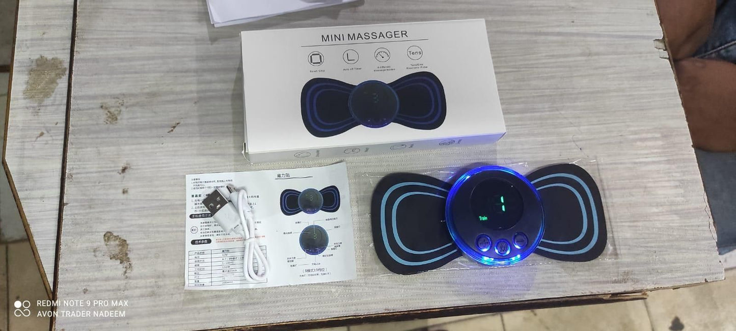 Mini Butterfly Massager - Device for relieving muscle pain