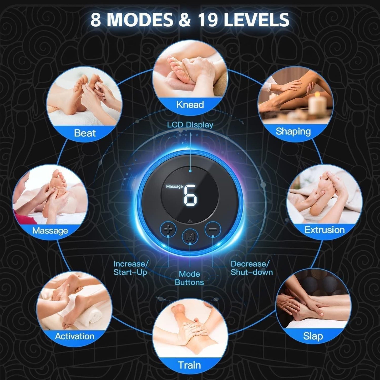 Ems Foot Massager Instant Foot Pain Reliever