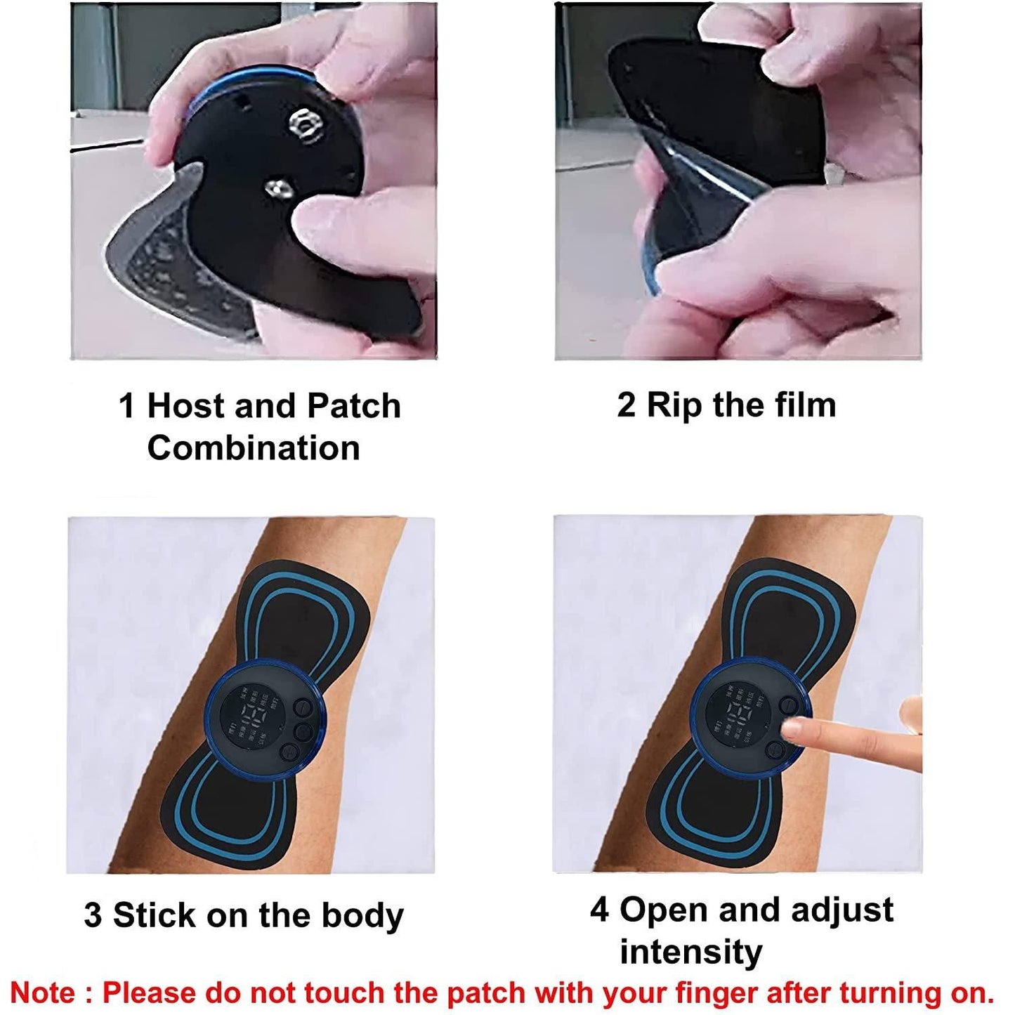Mini Butterfly Massager - Device for relieving muscle pain